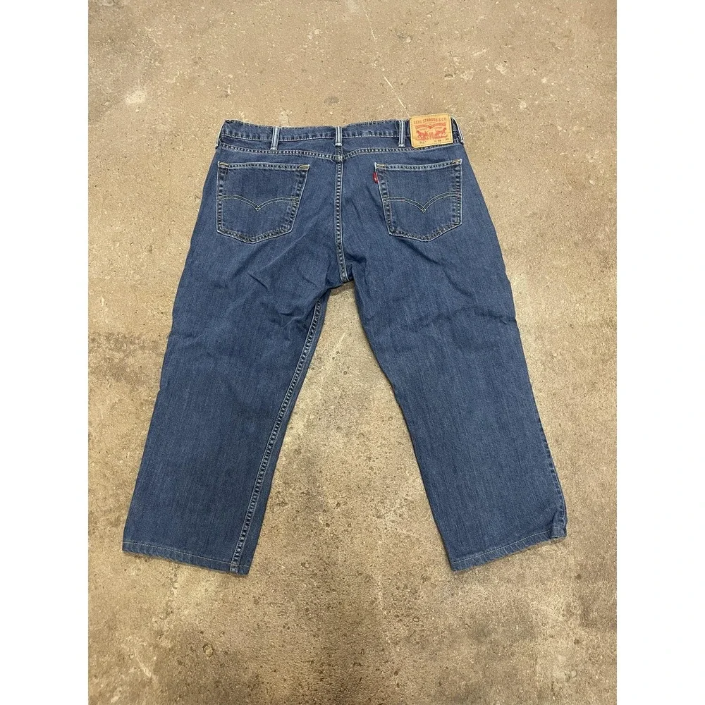 Levis 511 Jeans Mens‎ 38x30 Blue Denim Slim Fit Straight Leg Zip Fly Mid Rise